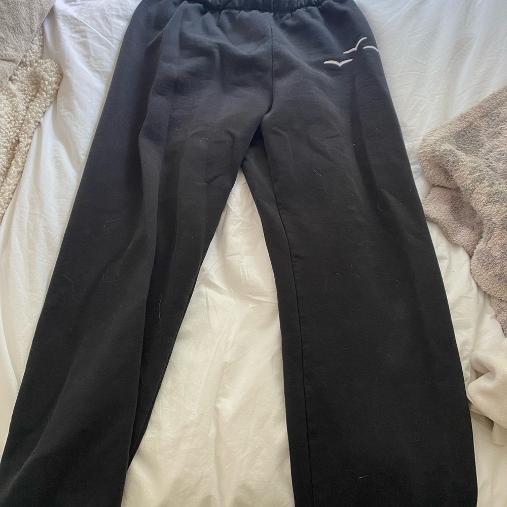 Black lazy pants